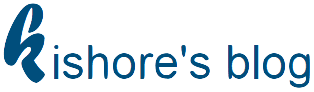 Kishore's Blog